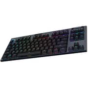 Logitech Tenkeyless Lightspeed Wireless Rgb Clicky Keyboard Black