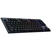 Logitech Tenkeyless Lightspeed Wireless Rgb Clicky Keyboard Black