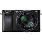 Sony ALPHA A6100 Mirrorless Digital Camera Black With 16-50MM / 55-210MM Lens