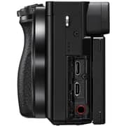 Sony ALPHA A6100 Mirrorless Digital Camera Black With 16-50MM / 55-210MM Lens