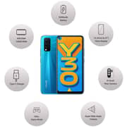 Vivo Y30 128GB Dazzle Blue 4G Smartphone