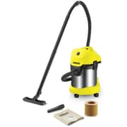 Karcher Wet and Dry Vacuum Cleaner Yellow WD3 Premium