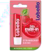 Labello Strawberry Shine Lip Balm Red