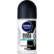 Nivea Black and White Fresh Deodorant Roll-On 50ml