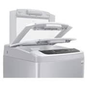 LG Washing Machine Top Load Fully Automatic Washer Silver 9 kg, Smart Inverter, Smart Motion, TurboDrum, Pre-auto wash - T1369NEHTF