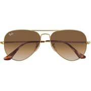 Rayban Aviator Gold Sunglasses For Unisex RB3689 914751