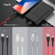 Havit Micro USB And Charging Cable For Android Black H67