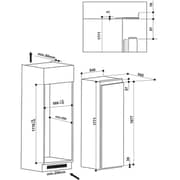 Whirlpool Built In Upright Refregarator 314 Litre ARG18411A++EX
