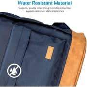 Promate Premium Backpack Blue 15.6 inch Laptop