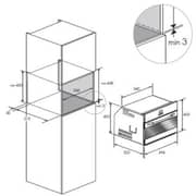 Fagor Built In Microwave Oven MWB-590BTCX