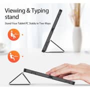 Dux Ducis Flip Case Black Samsung Galaxy Tab S7 Plus