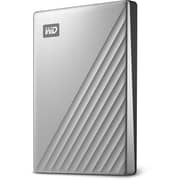 Western Digital My Passport Ultra Portable Hard Drive 2TB Silver WDBC3C0020BSL-WESN