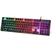 Zoook LED Gaming Keyboard Black