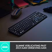 Logitech MX Keys Plus Advanced Illuminated Wireless Keyboard Black