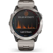 Garmin 010-02157-31 Quatix 6X Solar Smartwatch Titanium