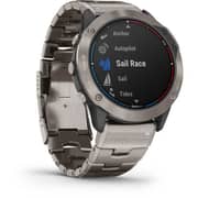 Garmin 010-02157-31 Quatix 6X Solar Smartwatch Titanium