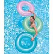 Bestway Inflatable Frosted Neon Swim Ring 76cm 6942138930603
