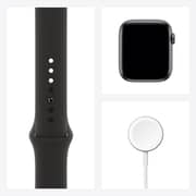 Apple Watch SE GPS 44mm Space Grey Aluminum Case with Black Sport Band – Middle East Version