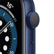 Apple Watch Series 6 GPS 44mm Blue Aluminum Case with Deep Navy Sport Band