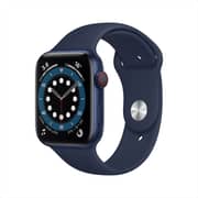 Apple Watch Series 6 GPS+Cellular 40mm Blue Aluminum Case with Deep Navy Sport Band - Middle East Version