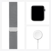 Apple Watch Series 6 GPS+Cellular 44mm Silver Stainless Steel with Silver Milanese Loop