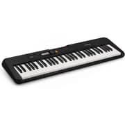 Casio Portable Keyboard with Adaptor CTS-200BK+ADE95100-R