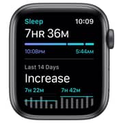Apple Watch Series SE Nike MYYK2AE/A GPS 44mm Aluminium Case with Anthracite/Black Nike Sport Band Space Gray