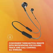 JBL T205BT Wireless Earbud Headset Blue