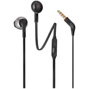 JBL T205 Wired Earbud Headphone Black