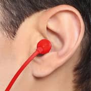 JBL T110 In Ear Wired Headphone Red