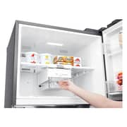 LG Refrigerator Double Door, 470 Litres, Inverter Linear Compressor, DoorCooling+, Multi Air Flow - GR-C619HLCU