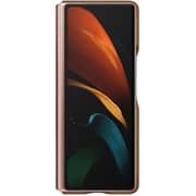 Samsung Fold 2 Leather Cover Brown