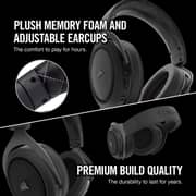 Corsair HS70 Wireless Gaming Headsets Carbon