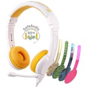 Buddyphones BPSCHOOLYELLOW School+ On Ear Headset Yellow