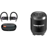 Xcell SOUL 1Pro Wireless Earbuds BLK+SP200 Speaker Black