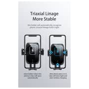 Maxguard Veloce Series Wireless Charging Car Holder Black