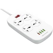 Inet INPC400UP4 4 Way Extension with 4 USB Ports