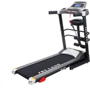 Foldable Treadmill with Massager & Speaker | 4 HP Peak Motor, 12 Preset Workouts, Bluetooth & FS App | Auto Incline, LCD Display, Hydraulic Soft Drop | Running Machine for Home – EM-1249