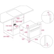 TEKA MSC 642 Built-in microwave with DualClean system in 45 cm