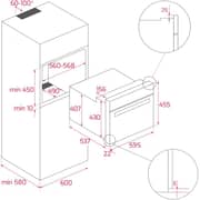 TEKA 45 cm Built‑in Microwave with Grill - MLC 844