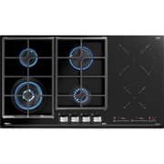 TEKA 90 cm Gas‑on‑Glass + Induction Hob 6‑Zone - JZC 96342 BBB