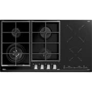 TEKA 90 cm Gas‑on‑Glass + Induction Hob 6‑Zone - JZC 96342 BBB