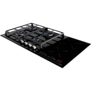 TEKA 90 cm Gas‑on‑Glass + Induction Hob 6‑Zone - JZC 96342 BBB