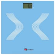 PowerMax Digital Bathroom Weight Scale blue 180kg