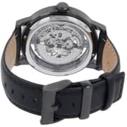 Kenneth Cole 10011601 Automatic Mens Black Leather Gray dial Watch