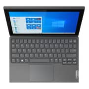 لينوفو IdeaPad Duet 3 10IGL5 لاب توب - سيليرون 1.1 جيجا هرتز 4 جيجا بايت 64 جيجا بايت مشترك Win10 10.3 بوصة جرافيت رمادي لوحة مفاتيح باللغتين الإنجليزية والعربية