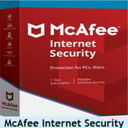 McAfee Internet Security 2021 Antivirus Software Protection for 1 Device 1 Year