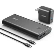Anker PowerCore+ Power Bank 26800mAh W/Charger Black B1376V11
