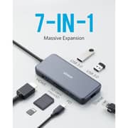 Anker PowerExpand 7 In 1 USB Type-C PD Ethernet Hub Grey