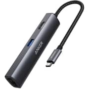Anker PowerExpand 5 In 1 USB Type-C Ethernet Hub Grey